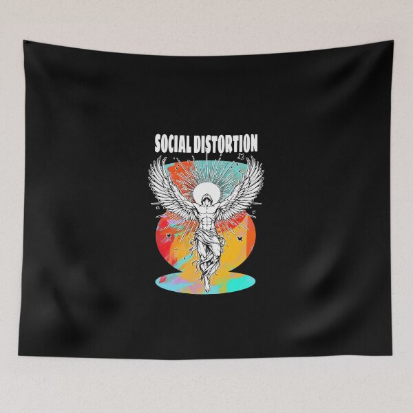 Item preview, Angel Social Distortion White designed and sold by Beach Long.