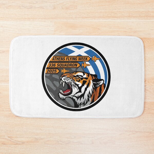 Item preview, Hellenic Air Force 336 Squadron "Olympus" Athens Flying Week 2025 Commemorative Patch designed and sold by CharlieDesings.