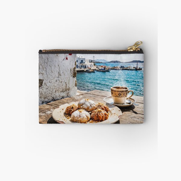 Item preview, Greek Pastry And Coffee Seaside designed and sold by Home Decor Art.