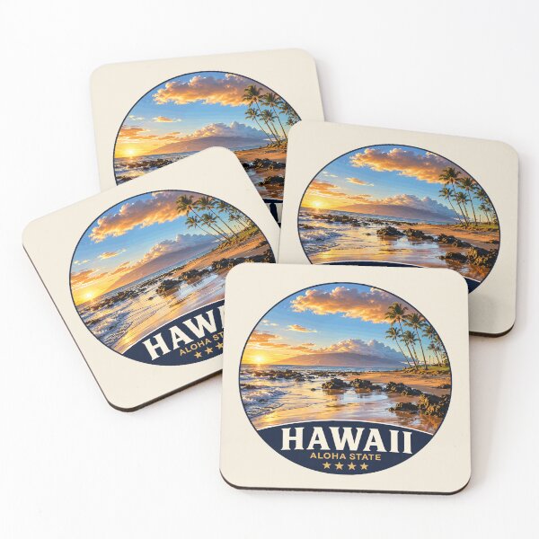 Item preview, Hawaii Aloha State Tropical Paradise Island Sunset Nature designed and sold by Gideon Emmerich.
