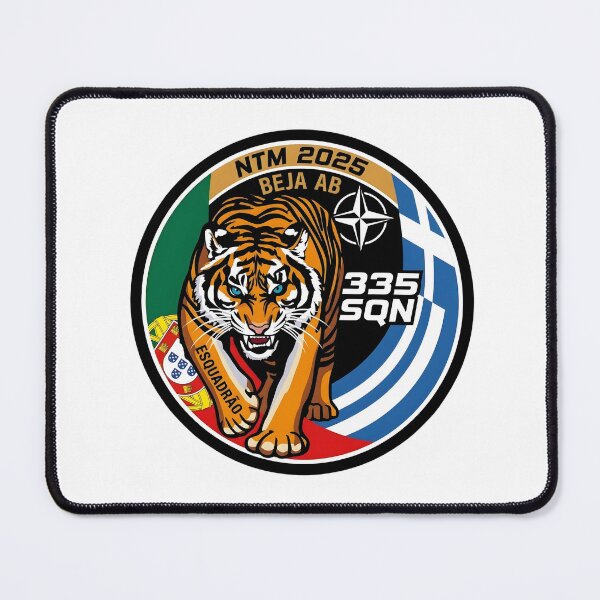 Item preview, Hellenic Air Force 335 Squadron NATO Tiger Meet 2025 Beja AB Commemorative Patch designed and sold by CharlieDesings.