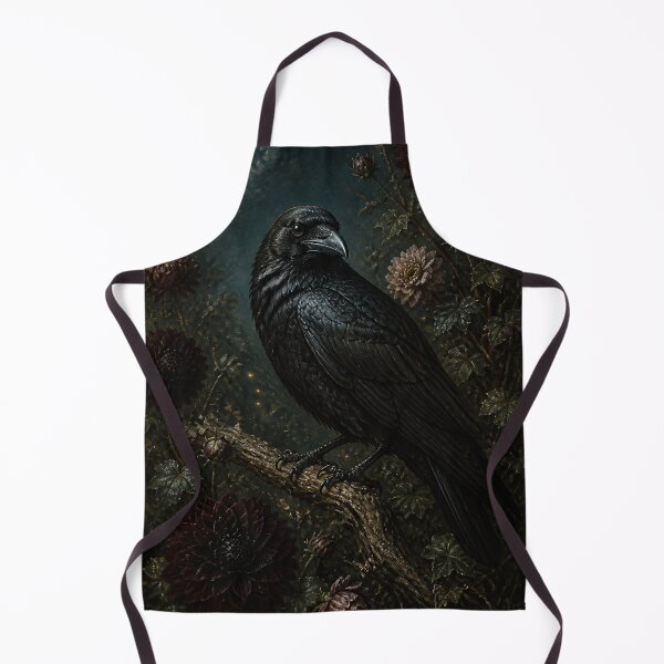 Item preview, Raven among Black Dahlias designed and sold by The-Art-of-D.