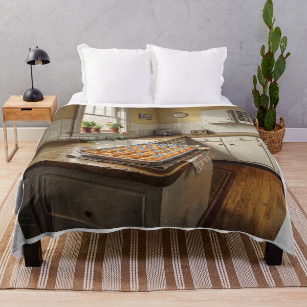 Item preview, Tray Of Greek Baklava With Greek Flags designed and sold by Home Decor Art.