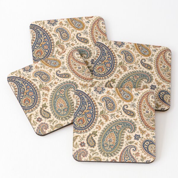 Item preview, Vintage Paisley Floral Pattern Bohemian Textile Inspired Print designed and sold by PinUpPizzazz.