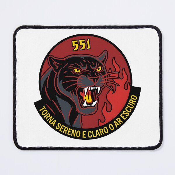 Item preview, Portuguese Air Force 551 Squadron "Panteras" Official Insignia Patch designed and sold by CharlieDesings.