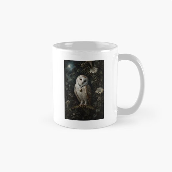 Item preview, Barn Owl in Moonflowers designed and sold by The-Art-of-D.