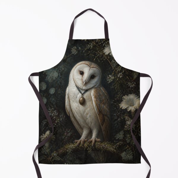 Item preview, Barn Owl in Moonflowers designed and sold by The-Art-of-D.