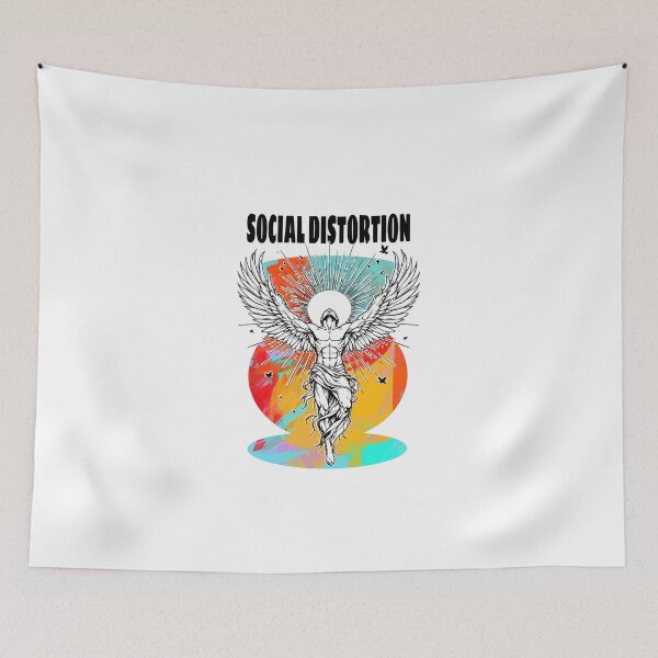 Item preview, Angel Social Distortion Black designed and sold by Beach Long.