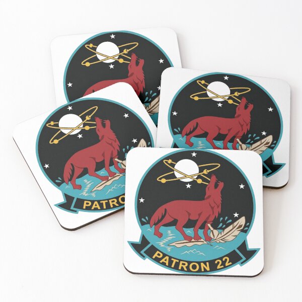 Item preview, US Navy Patrol Squadron 22 (VP-22) "PATRON 22" Official Insignia Patch designed and sold by CharlieDesings.