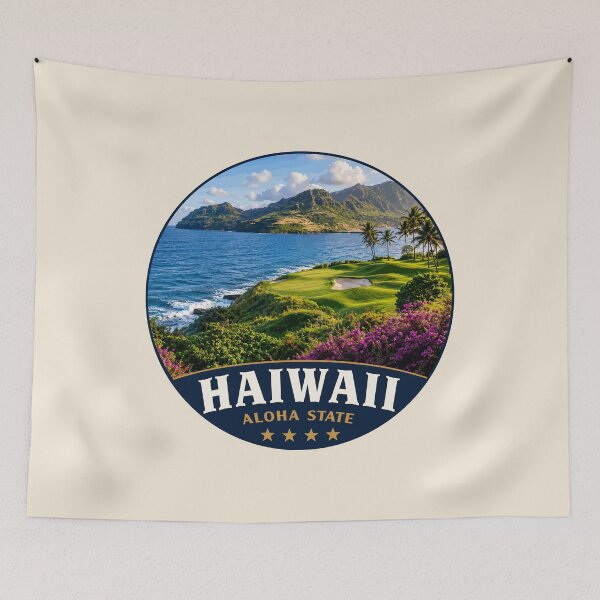 Item preview, Hawaii Aloha State Tropical Paradise Island Sunset Nature designed and sold by Gideon Emmerich.