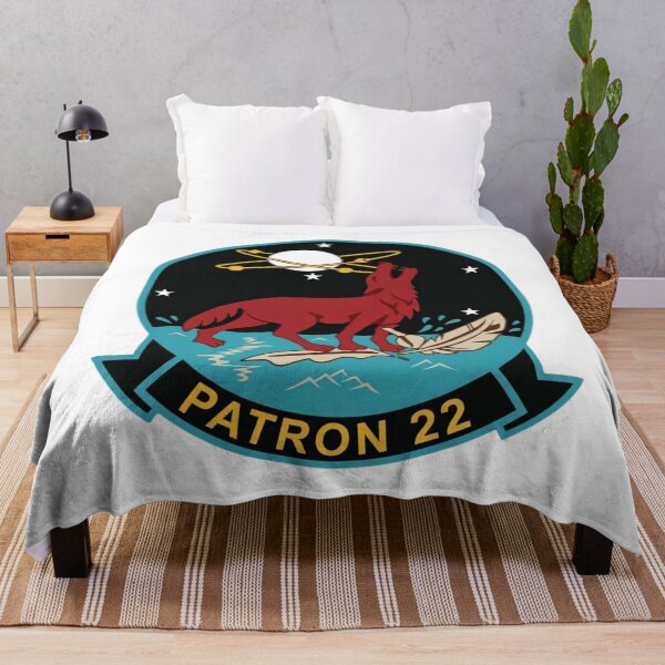 Item preview, US Navy Patrol Squadron 22 (VP-22) "PATRON 22" Official Insignia Patch designed and sold by CharlieDesings.