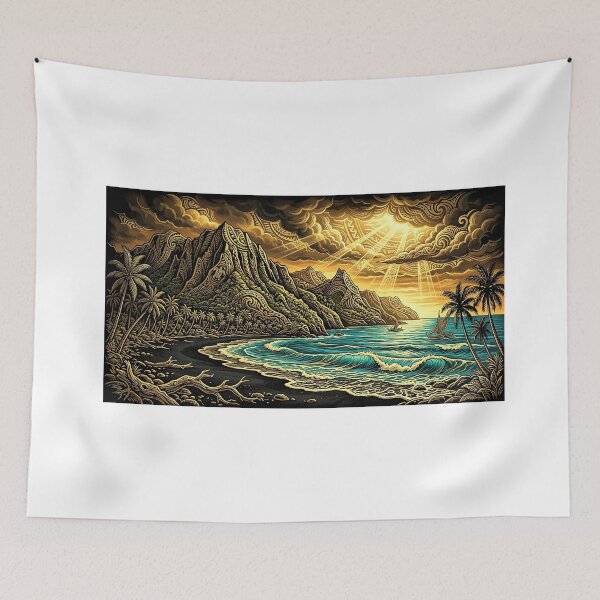 Item preview, Sacred Light — Polynesian Bay designed and sold by Hawaii26.