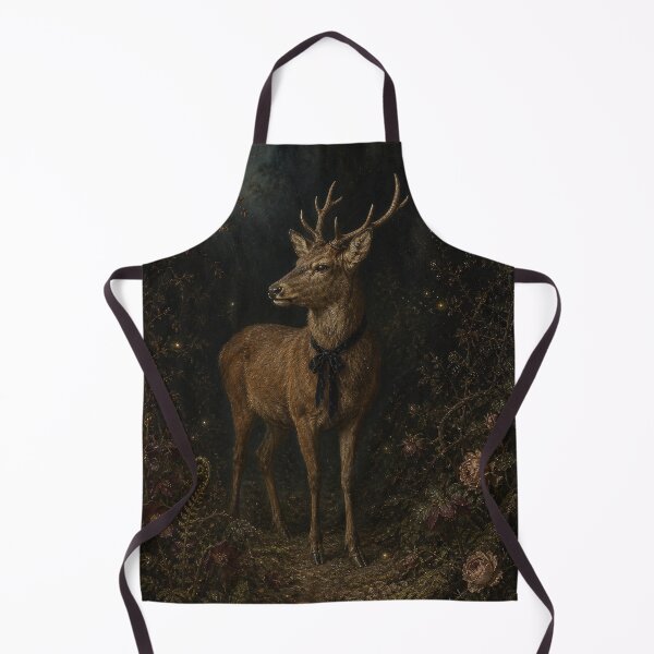 Item preview, Red Deer with Hellebore and Fern designed and sold by The-Art-of-D.
