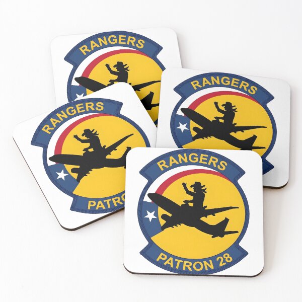 Item preview, US Navy Patrol Squadron 28 (VP-28) "Rangers" Official Insignia Patch designed and sold by CharlieDesings.