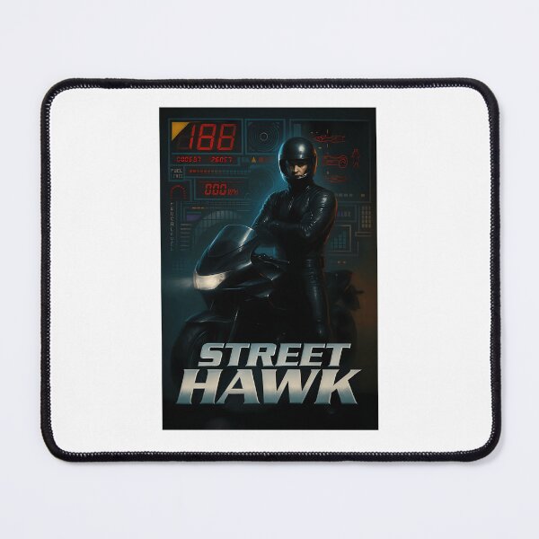 Item preview, Futuristic Biker with Helmet in Digital Dashboard designed and sold by gretaveng.