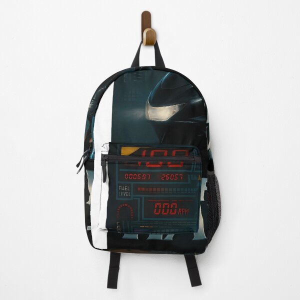 Item preview, Futuristic Biker with Helmet in Digital Dashboard designed and sold by gretaveng.
