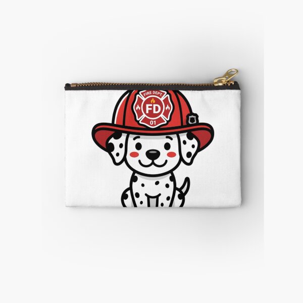 Item preview, Dalmatian Puppy Fire Hat Firehouse Dog Cute designed and sold by NeonNerd Studio.