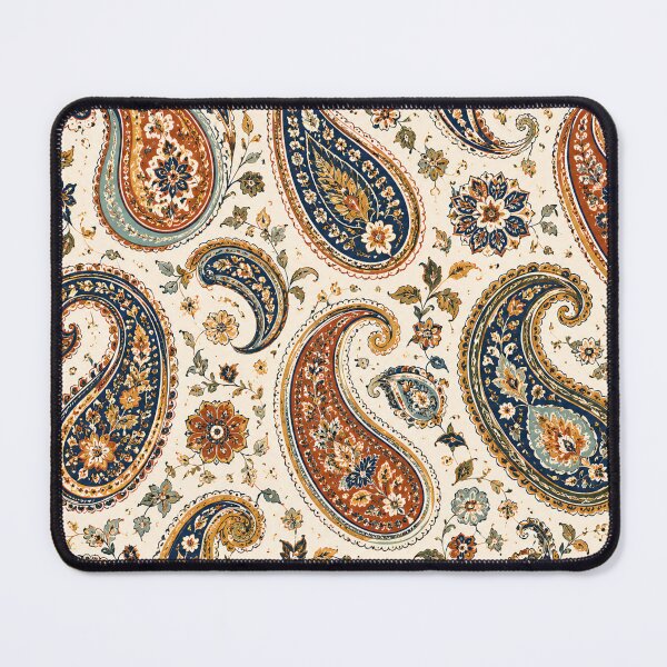 Item preview, Vintage Paisley Floral Pattern Bohemian Textile Inspired Print designed and sold by PinUpPizzazz.
