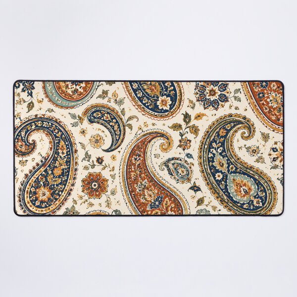 Item preview, Vintage Paisley Floral Pattern Bohemian Textile Inspired Print designed and sold by PinUpPizzazz.