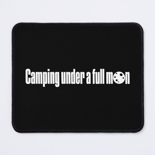 Item preview, Camping Under A Full Moon Night Stargazer Outdoor Gift designed and sold by BrushStrokesInk.