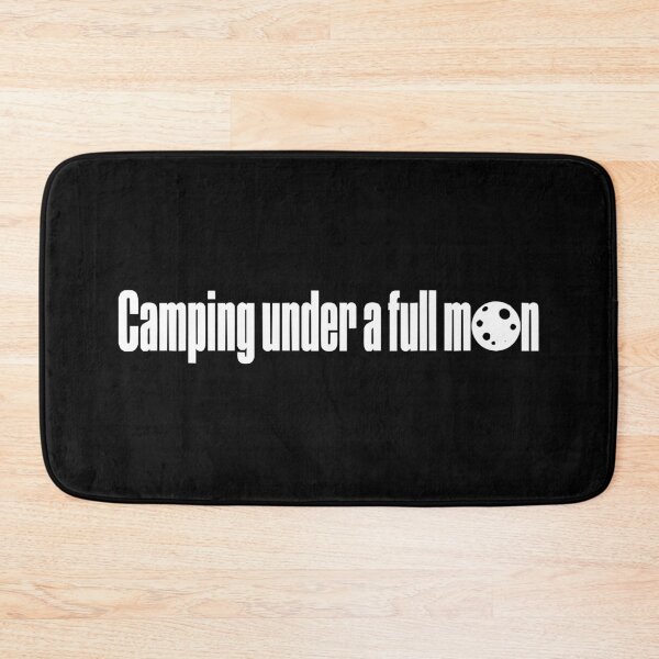 Item preview, Camping Under A Full Moon Night Stargazer Outdoor Gift designed and sold by BrushStrokesInk.