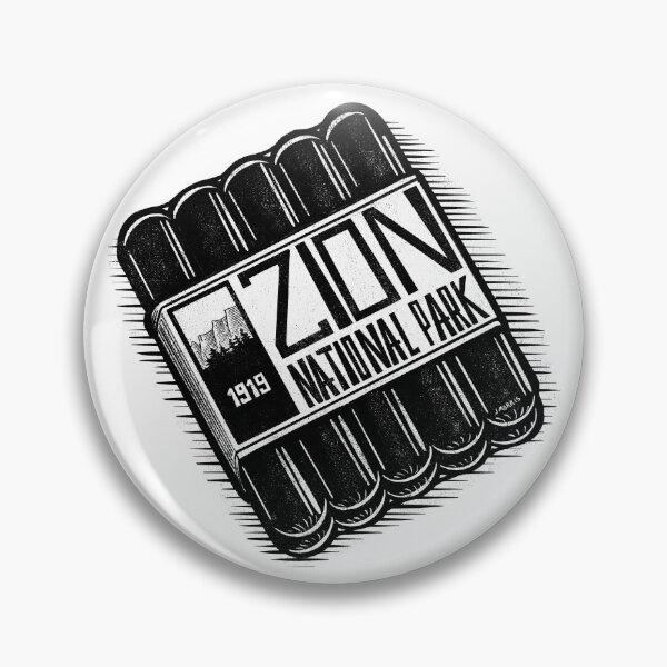 Item preview, Hot Dog Label of Zion National Park designed and sold by John Morris Illustration.