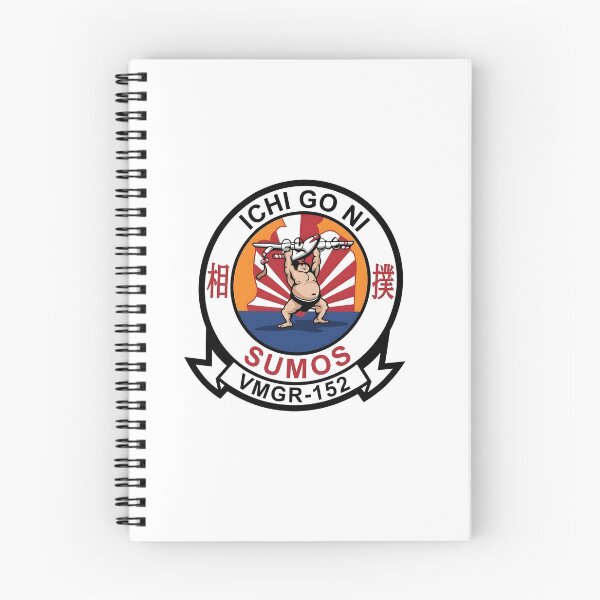 Item preview, US Marine Corps VMGR-152 "Sumos" Official Insignia Patch designed and sold by CharlieDesings.