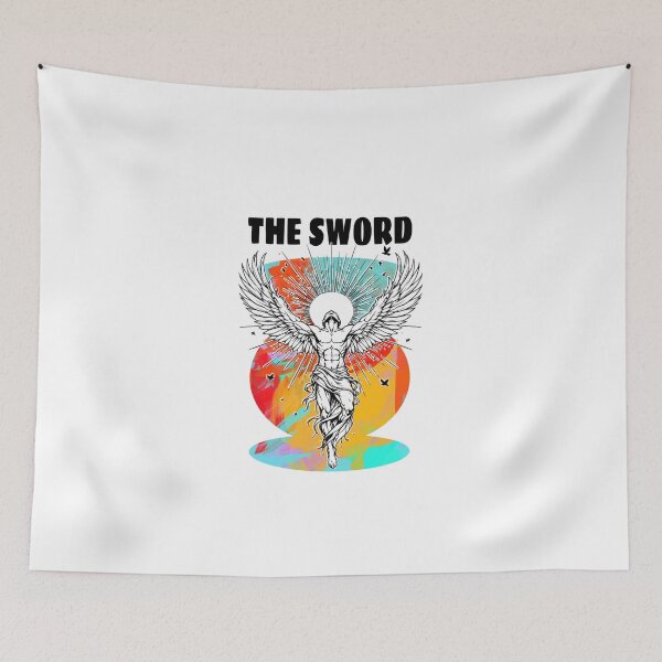 Item preview, Angel The Sword Black designed and sold by Beach Long.