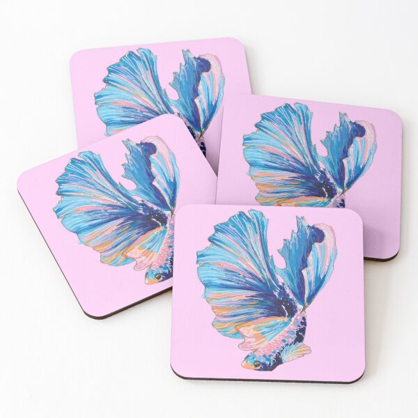 Item preview, Cotton Candy Fish designed and sold by Amanda Adela Art.