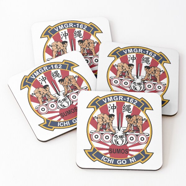 Item preview, US Marine Corps VMGR-152 "Sumos" Okinawa Commemorative Patch designed and sold by CharlieDesings.