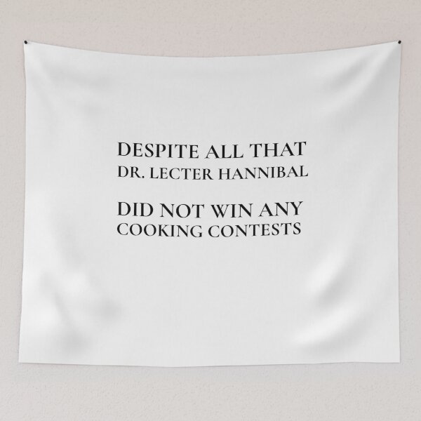 Item preview, Hannibal designed and sold by The WordCatcher Street.