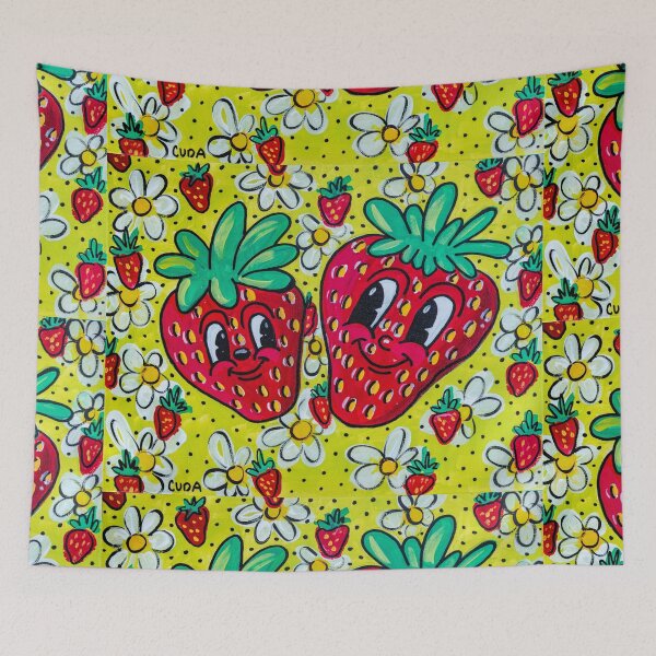 Item preview, Strawberry Pals designed and sold by Cudabeara Fine Art & Photo.