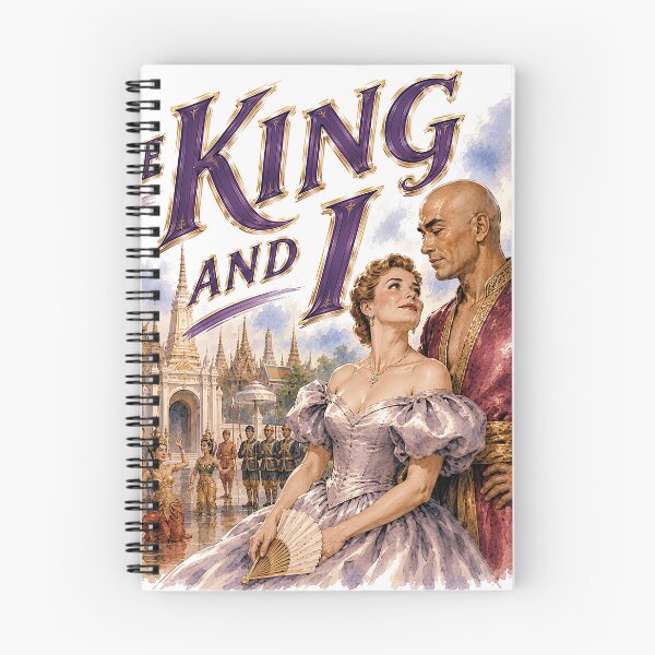 Item preview, The King and I the Musical designed and sold by Lyric Vault - Rock on.