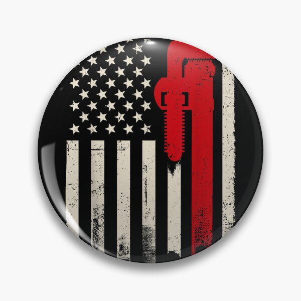 Item preview, Pipefitter USA American Flag designed and sold by goombi-creative.