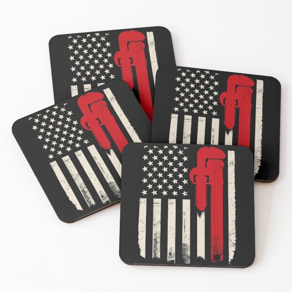 Item preview, Pipefitter USA American Flag designed and sold by goombi-creative.