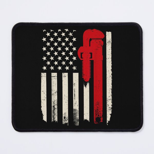 Item preview, Pipefitter USA American Flag designed and sold by goombi-creative.