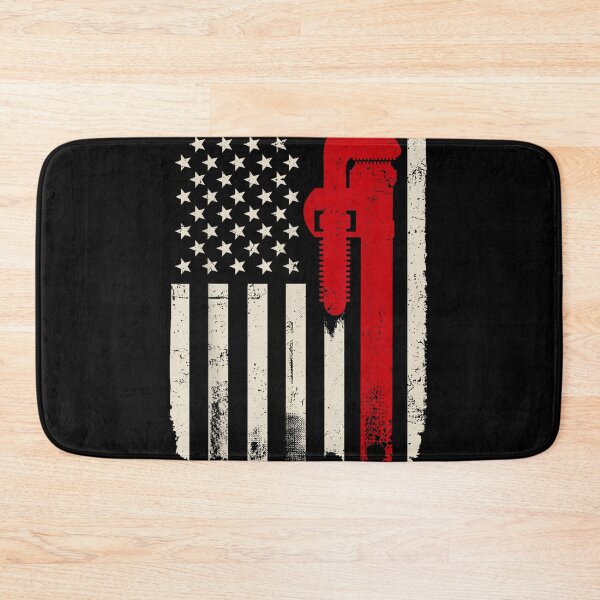 Item preview, Pipefitter USA American Flag designed and sold by goombi-creative.