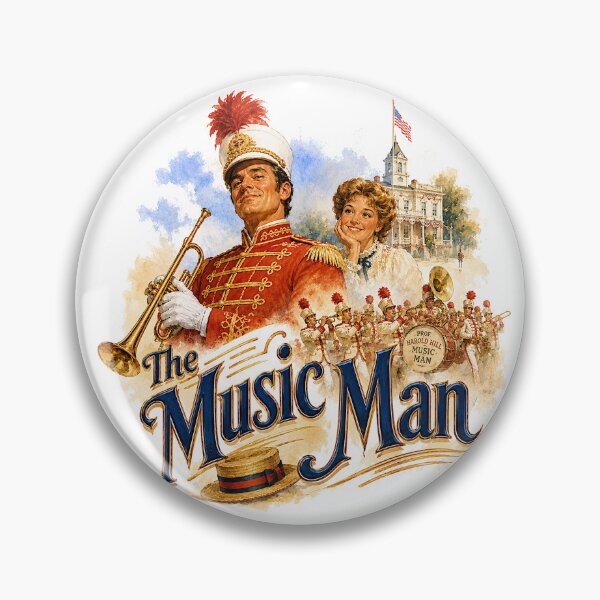Item preview, The Music Man - The Musical designed and sold by Lyric Vault - Rock on.
