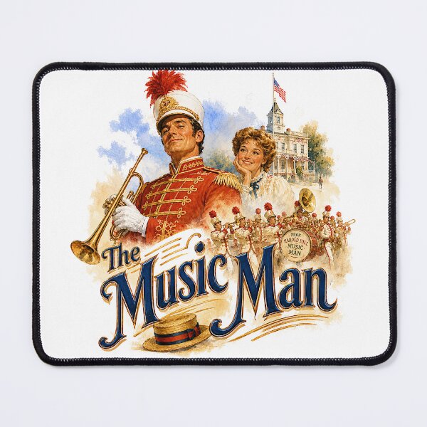 Item preview, The Music Man - The Musical designed and sold by Lyric Vault - Rock on.