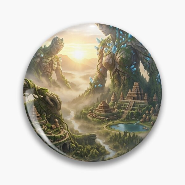Item preview, Forest Titans — Ancient Guardians of the Valley designed and sold by RoyArt0.