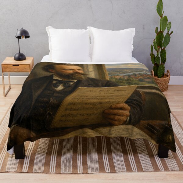 Item preview, Bohemian Soul: Antonín Dvořák Vintage Oil Painting - New World Harmonies designed and sold by DoReMiStudio.