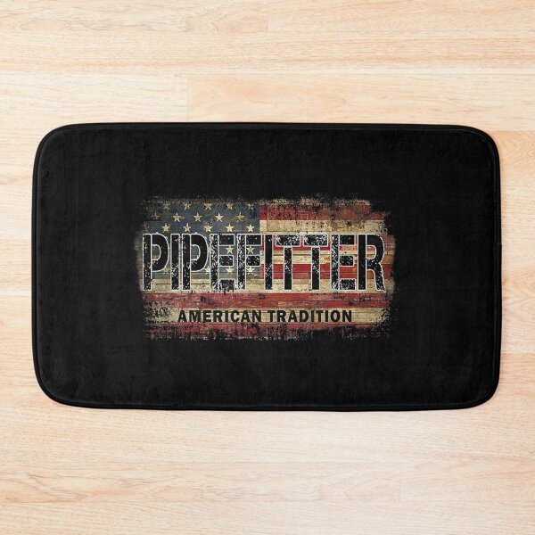 Item preview, Pipefitter American US Flag designed and sold by goombi-creative.