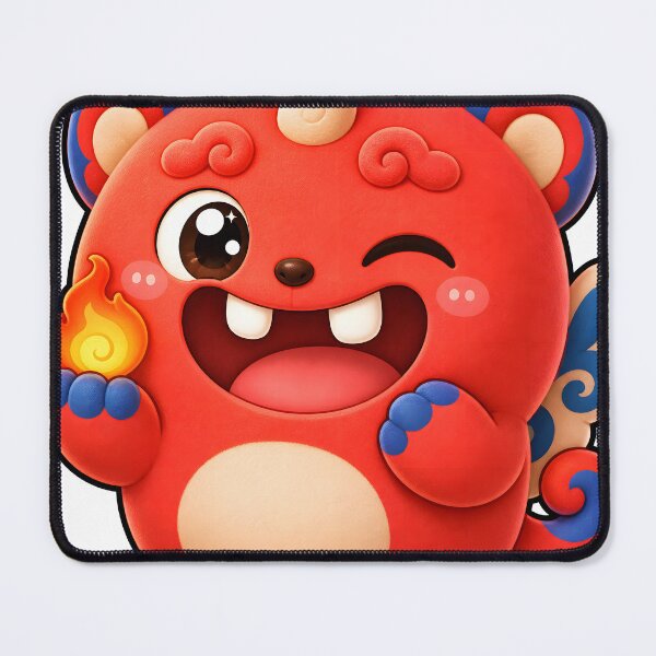 Item preview, Haechi Guardian Mascot — Cute Korean Mythical Creature Sticker designed and sold by radou88.