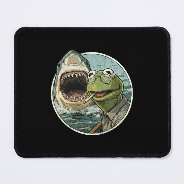 Item preview, Kermit The Frog Smoking Meme designed and sold by BlathFords.