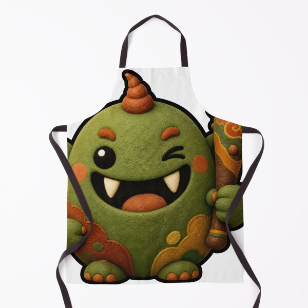 Item preview, Dokkaebi Guardian Mascot — Cute Korean Goblin Sticker designed and sold by radou88.