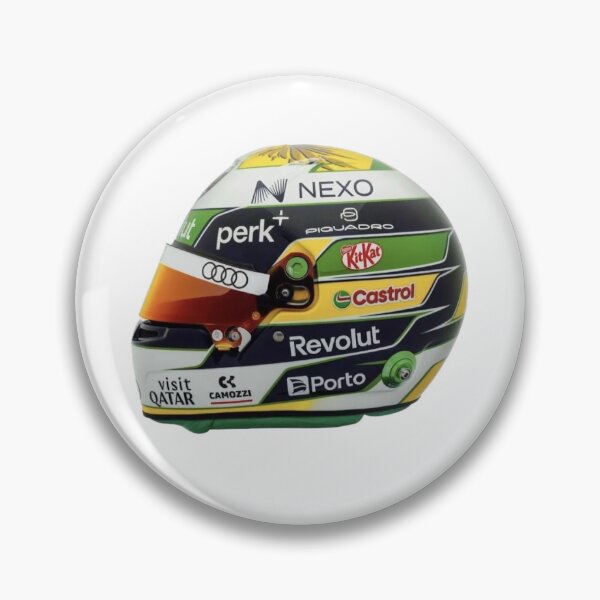 Item preview, Gabriel Bortoleto Helmet designed and sold by 816-Stickers.