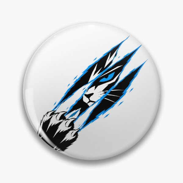 Item preview, Electric Blue Cat Rip Aggressive designed and sold by chattsuede.