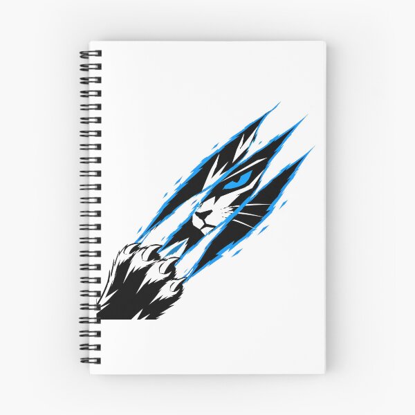 Item preview, Electric Blue Cat Rip Aggressive designed and sold by chattsuede.