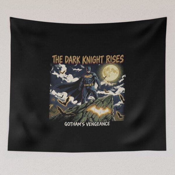 Item preview, The Dark Knight Rises Gotham's Vengeance Retro Comic Style designed and sold by Thogan0416.