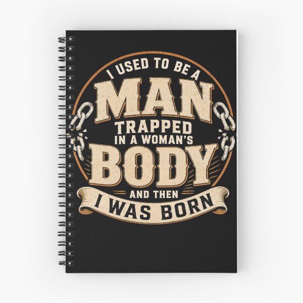 Item preview, (On Back) I Used to Be A Man Trapped in A Woman's Body Humor designed and sold by kotastiart.